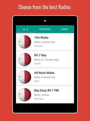 📻 Internet Radio Malta 🇲🇹 android App screenshot 1